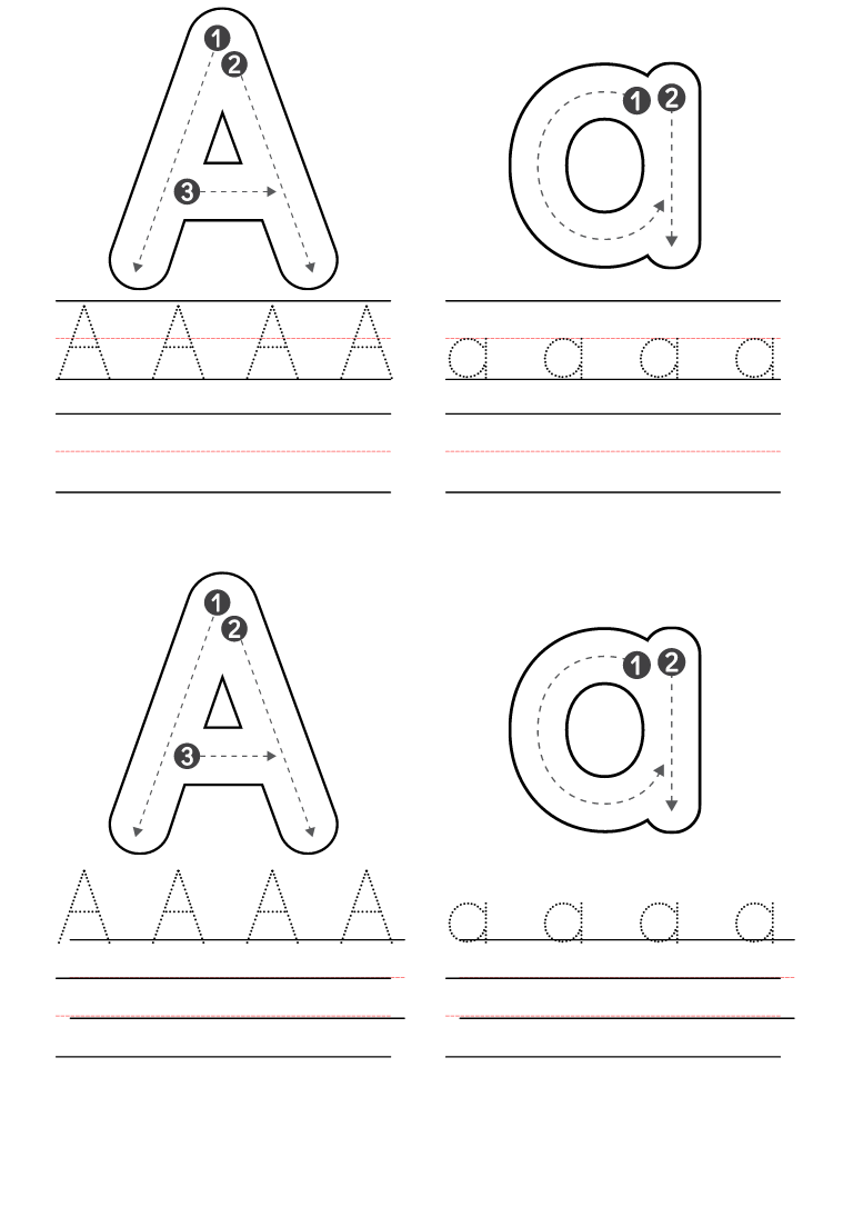 Free Printable Worksheets For Kids Letters