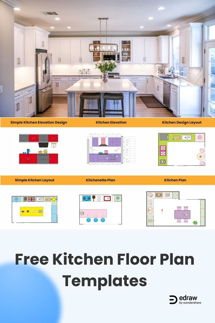 Kitchen Cabinet Layout Template Free