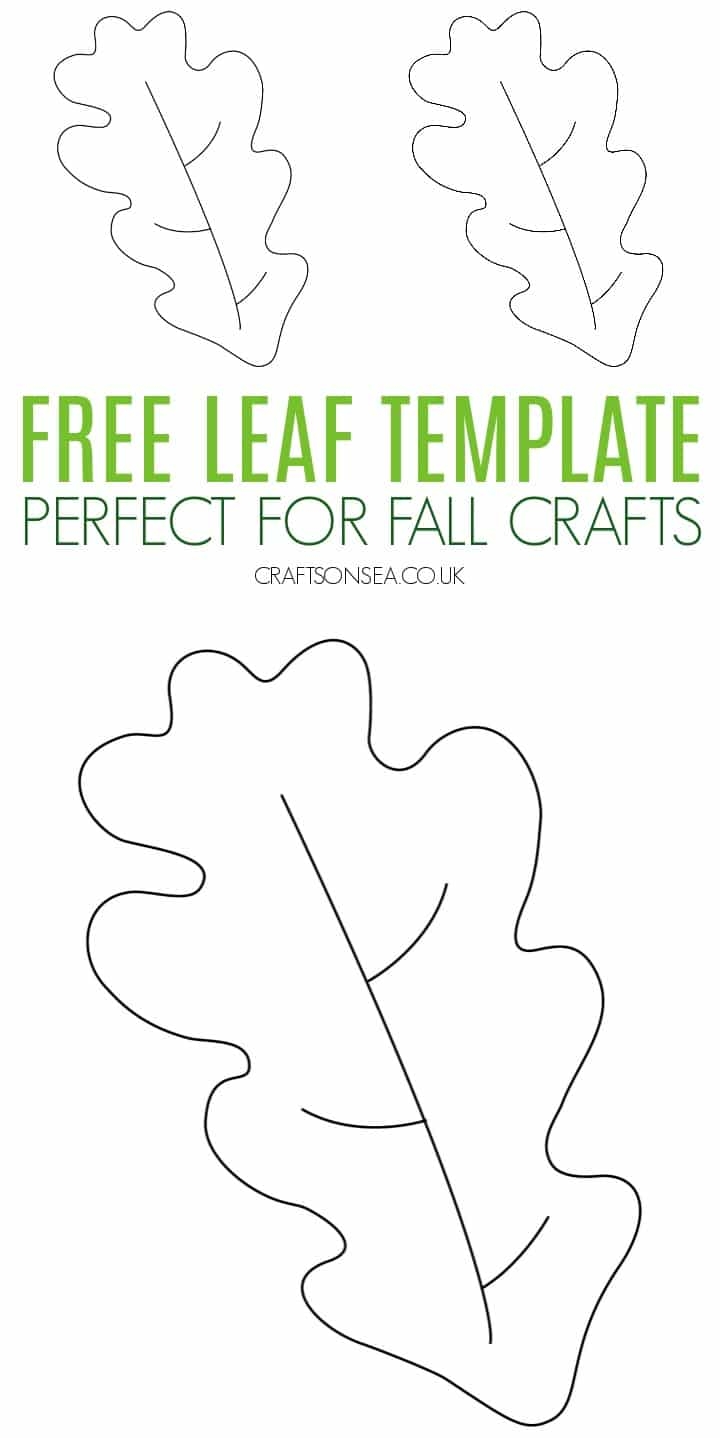 Printable Leaf Template Free