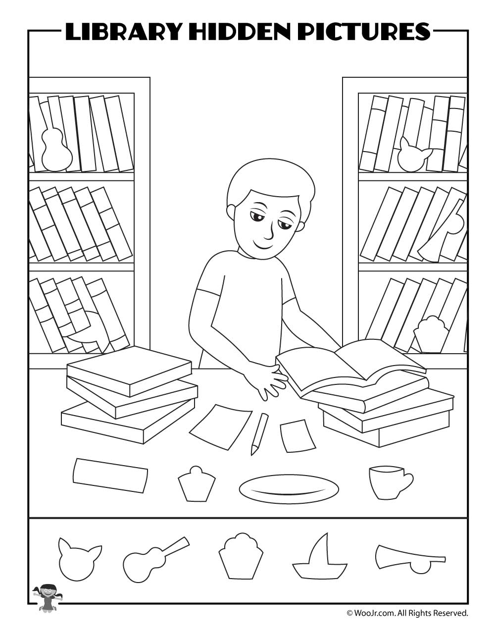 Free Library Dramatic Play Printables Homeschool Share 
