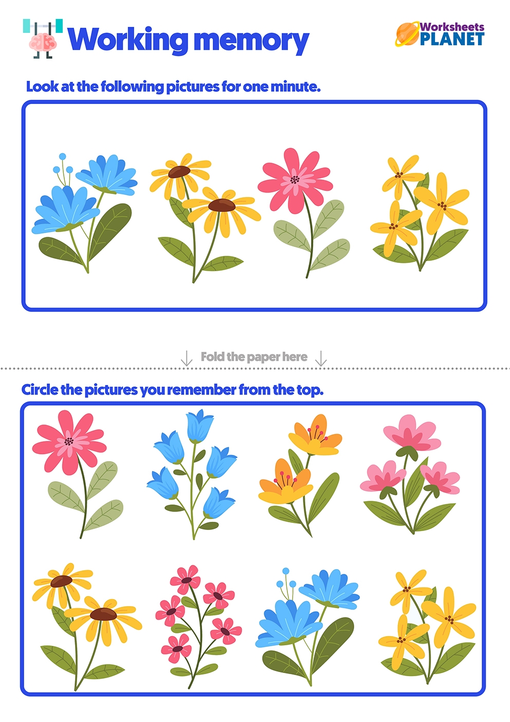 Free Memory Worksheet For Adults Download Free Memory Worksheet 