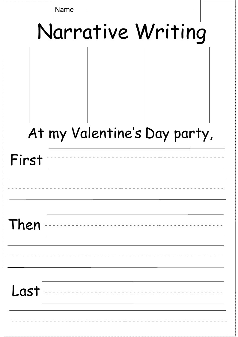 Free Printable Writing Worksheets For Kids