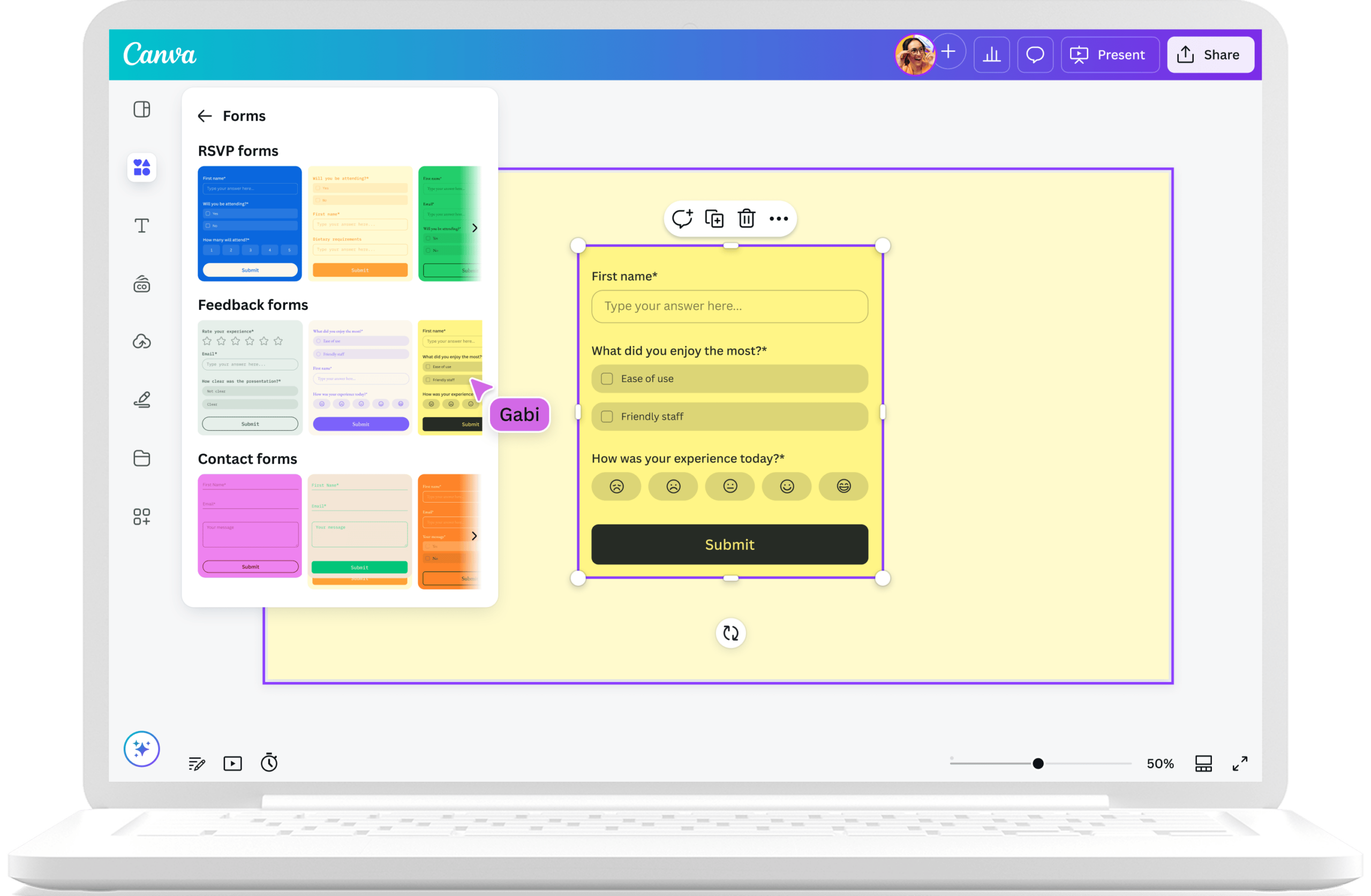 Printable Form Builder App