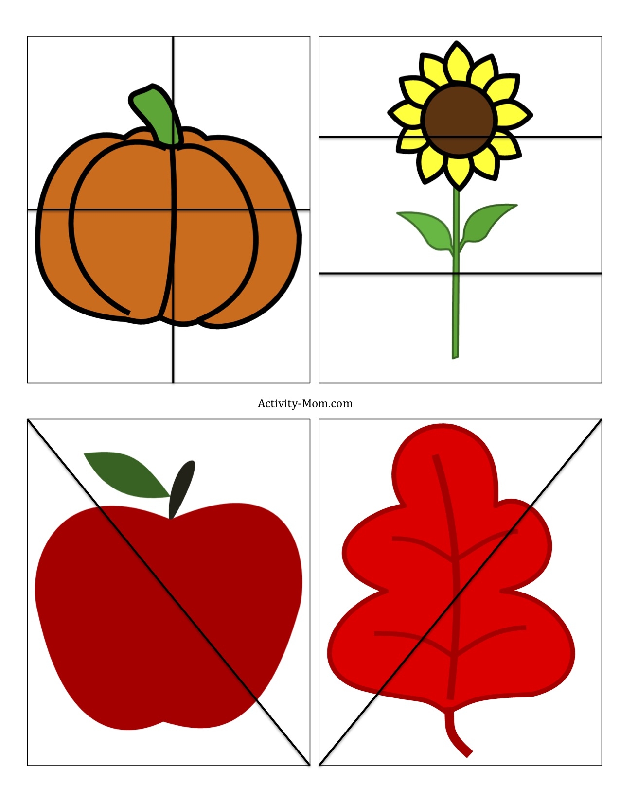 Free Printable Puzzles For Preschoolers