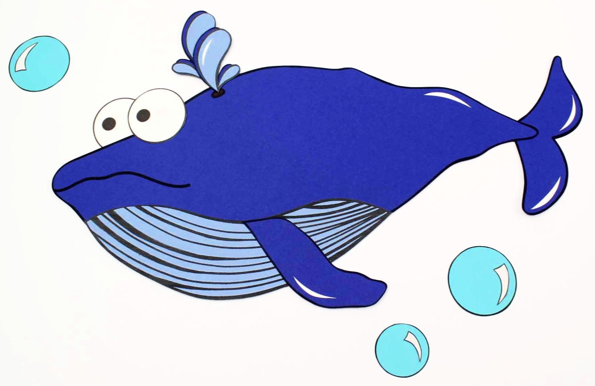 Printable Whale Template