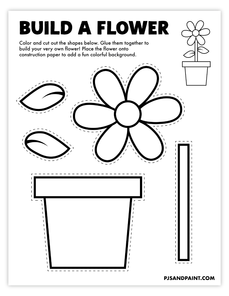Free Printable Flower Template Printable
