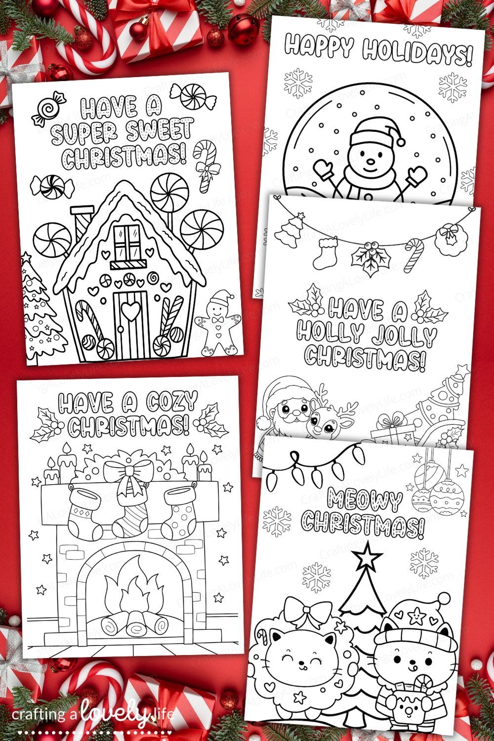 Christmas Card Template Free Printable