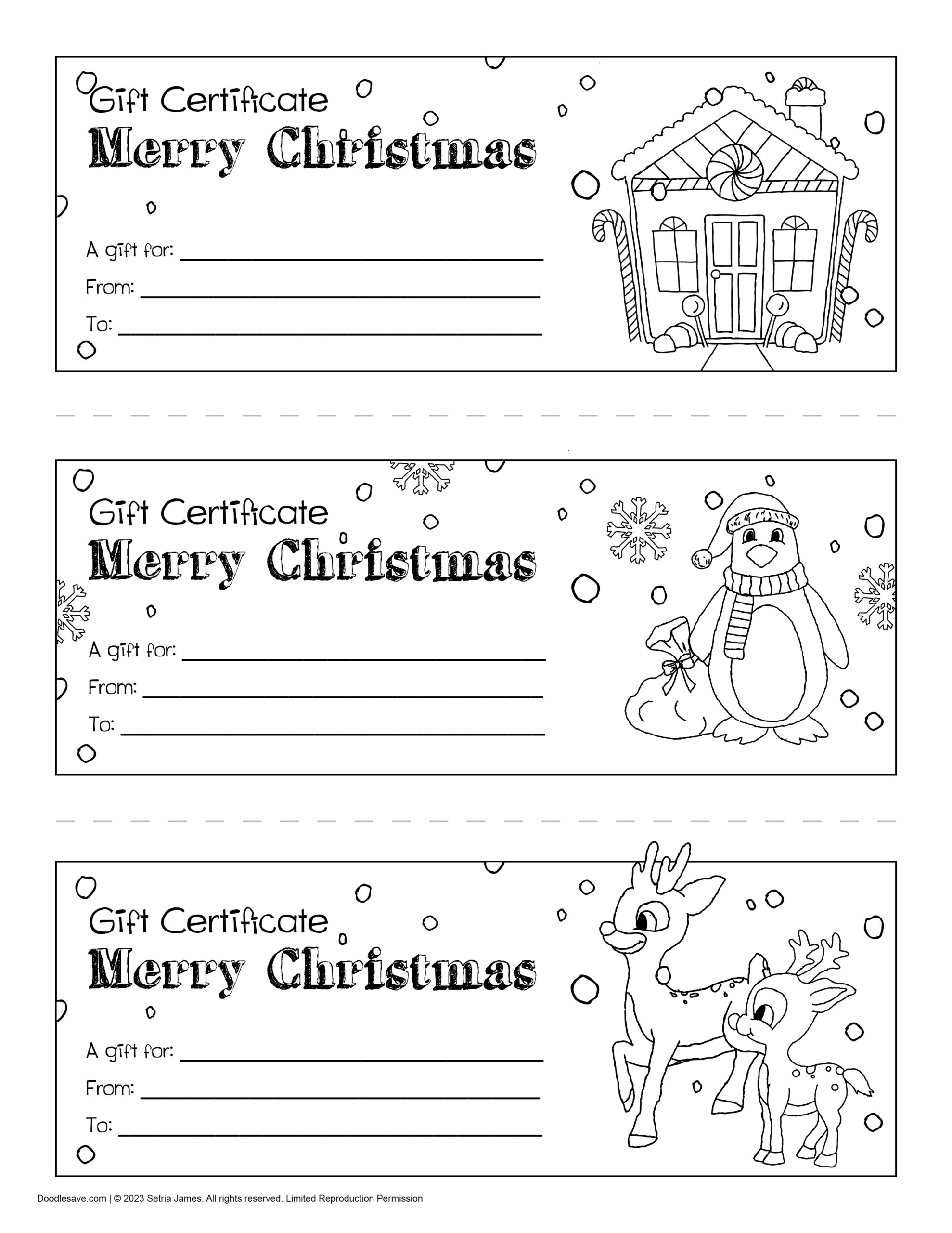 Free Printable Present Template