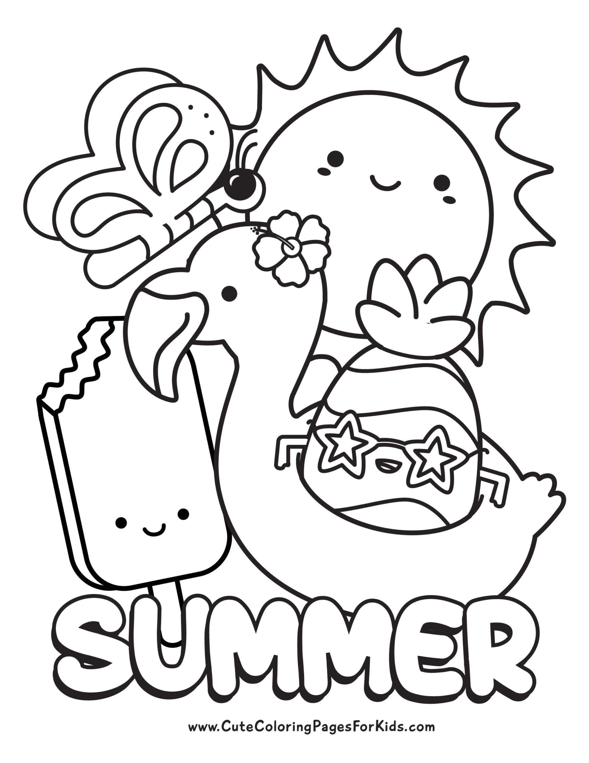 Free Printable Coloring Pages For Kids Cute amp Easy Designs 