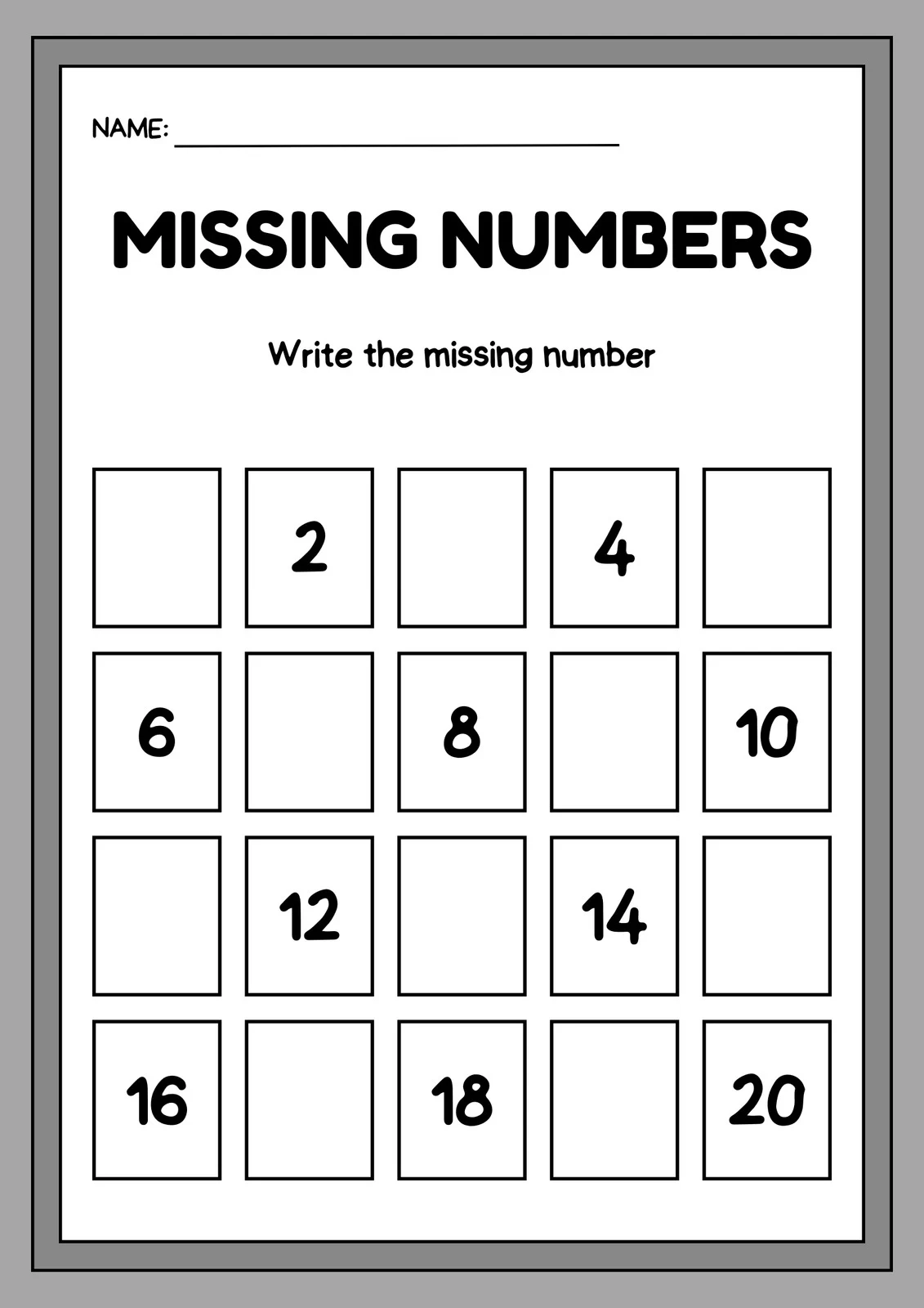 Math Fun Worksheets Printable