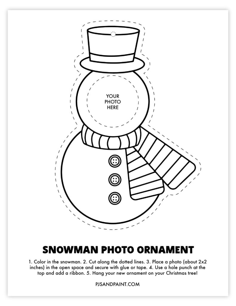 Ornament Template Printable