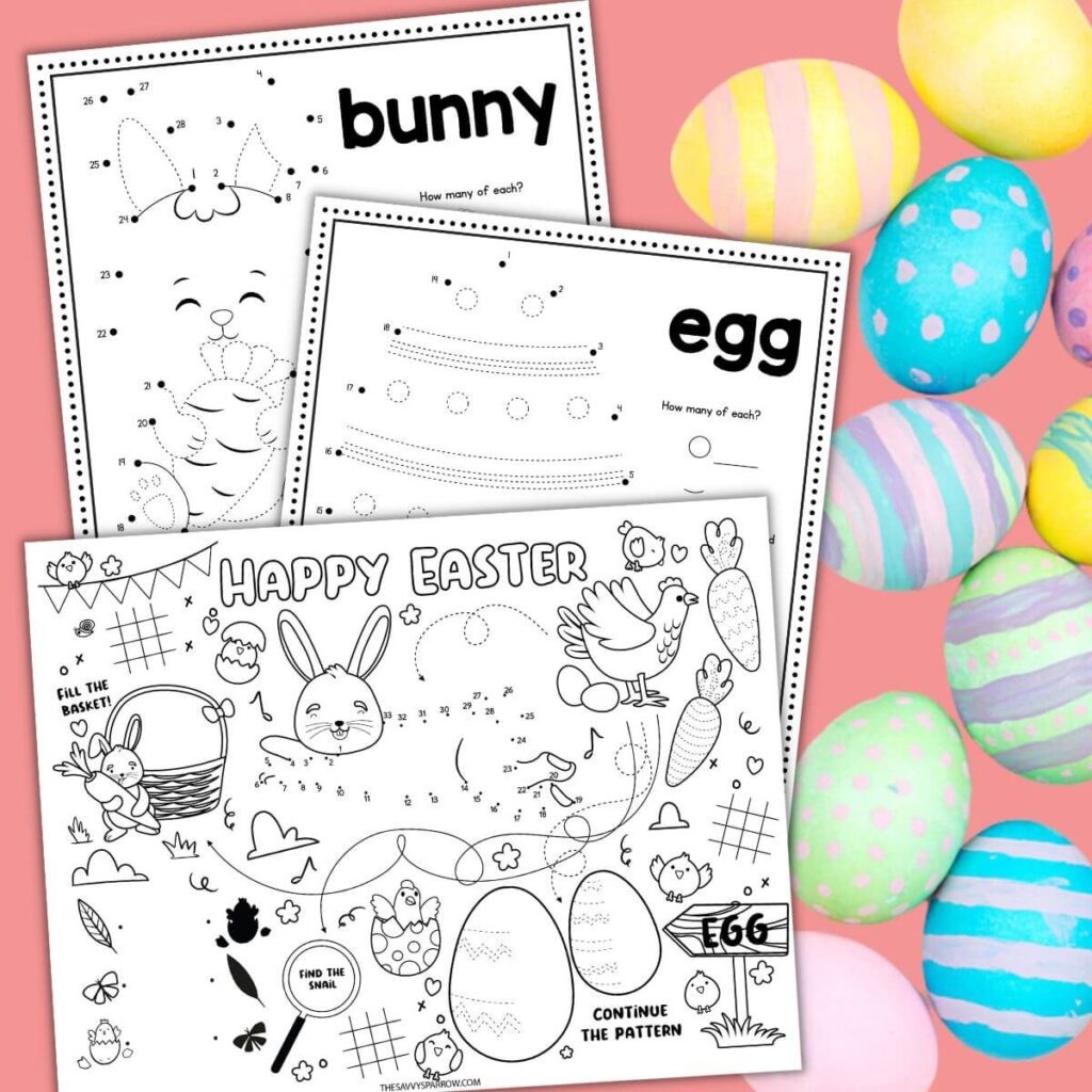 Printable Easter Worksheets For Kids