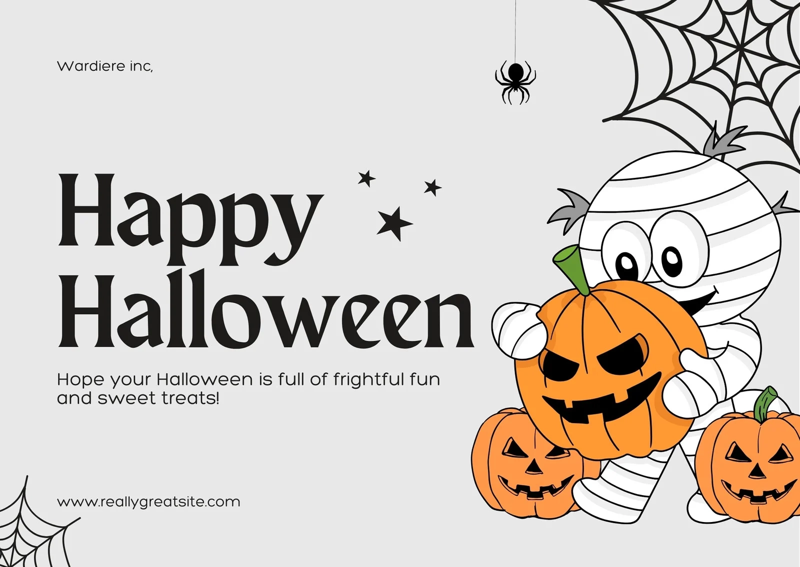 Free Printable Editable Halloween Card Templates Canva