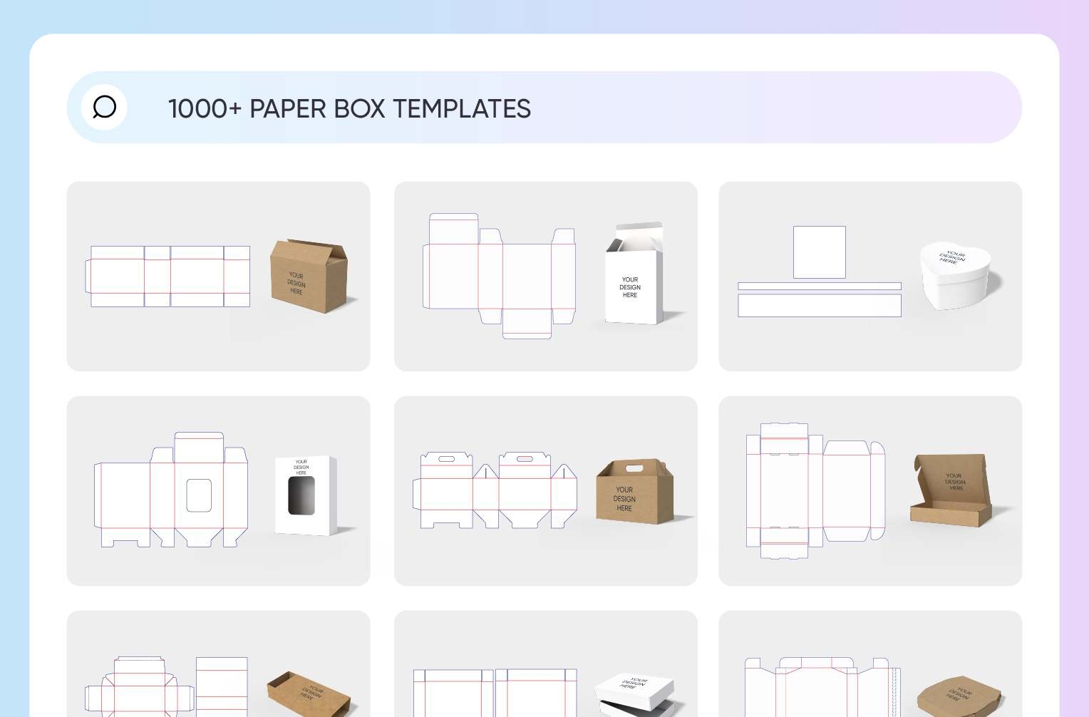 Free Printable Paper Box Templates Free Download On Pacdora