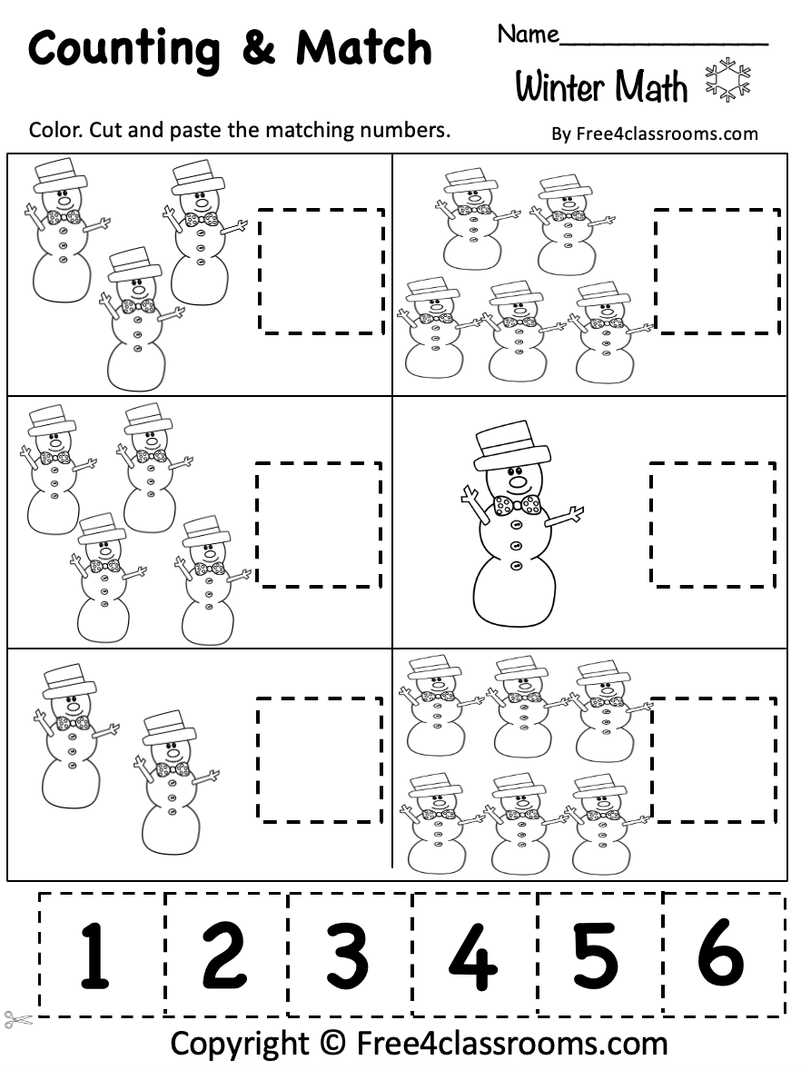 Free Worksheets Printables For Preschool