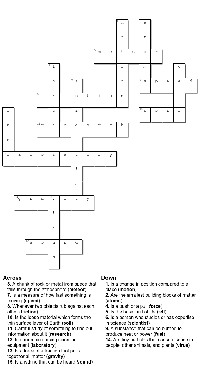 Crossword Puzzles Printable Medium