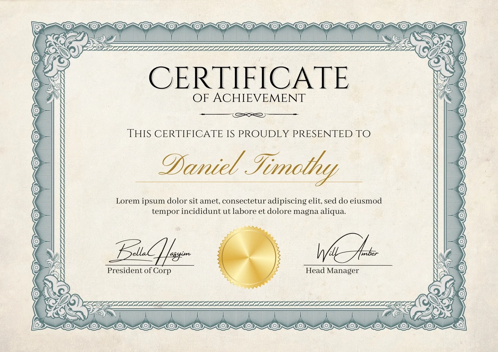 Free Simple Certificate Templates To Edit And Print Canva