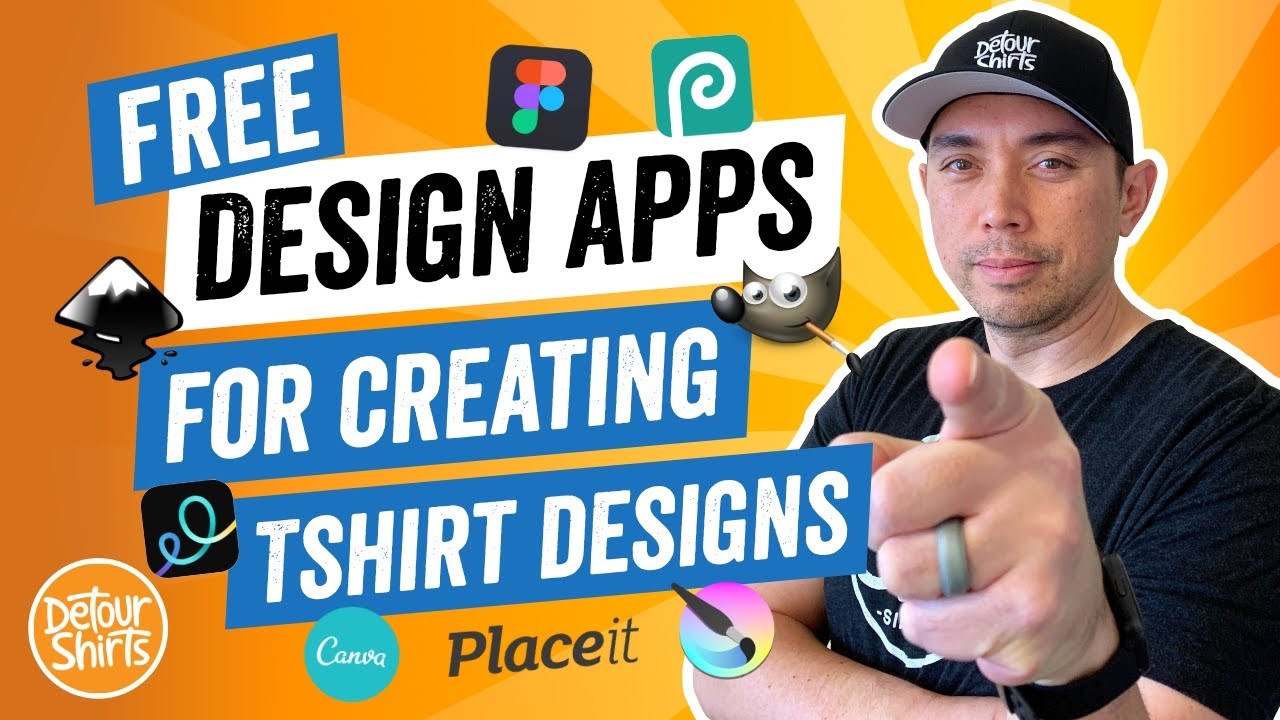 FREE T Shirt Design Apps To Create Profitable Designs Start Your Print On Demand Business For FREE 
