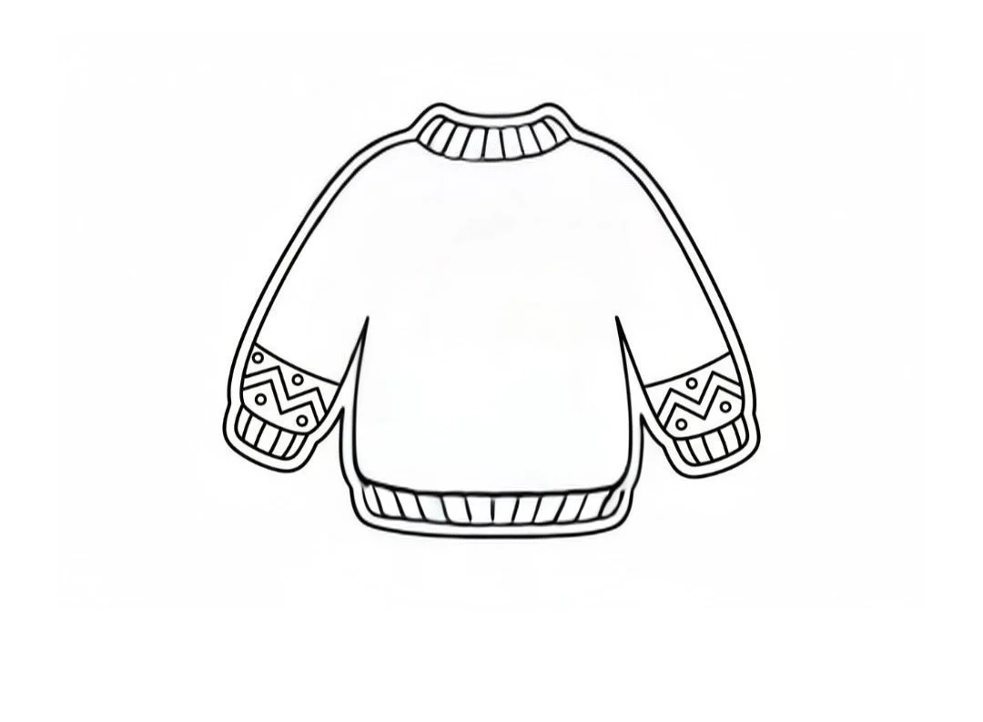 Free Ugly Sweater Cookie Templates Printable Holiday Designs 