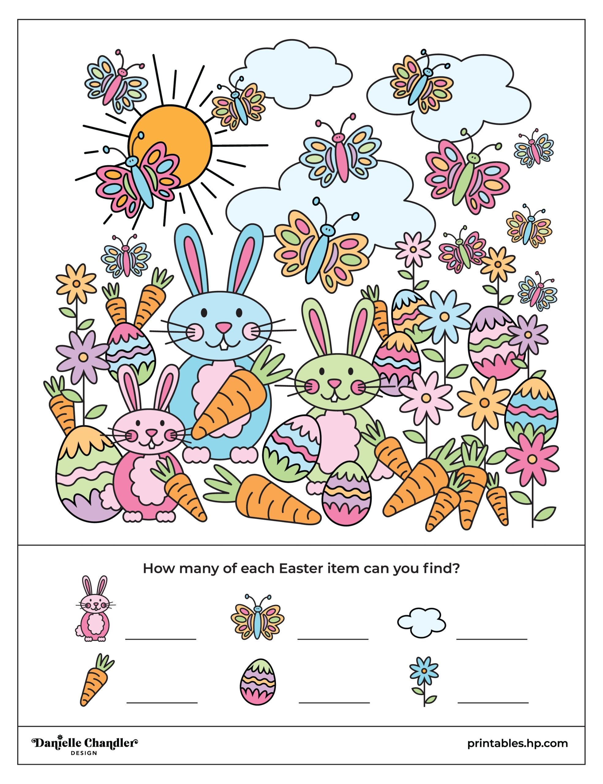 Games amp Puzzles Easter I Spy Printables Free Coloring Pages 