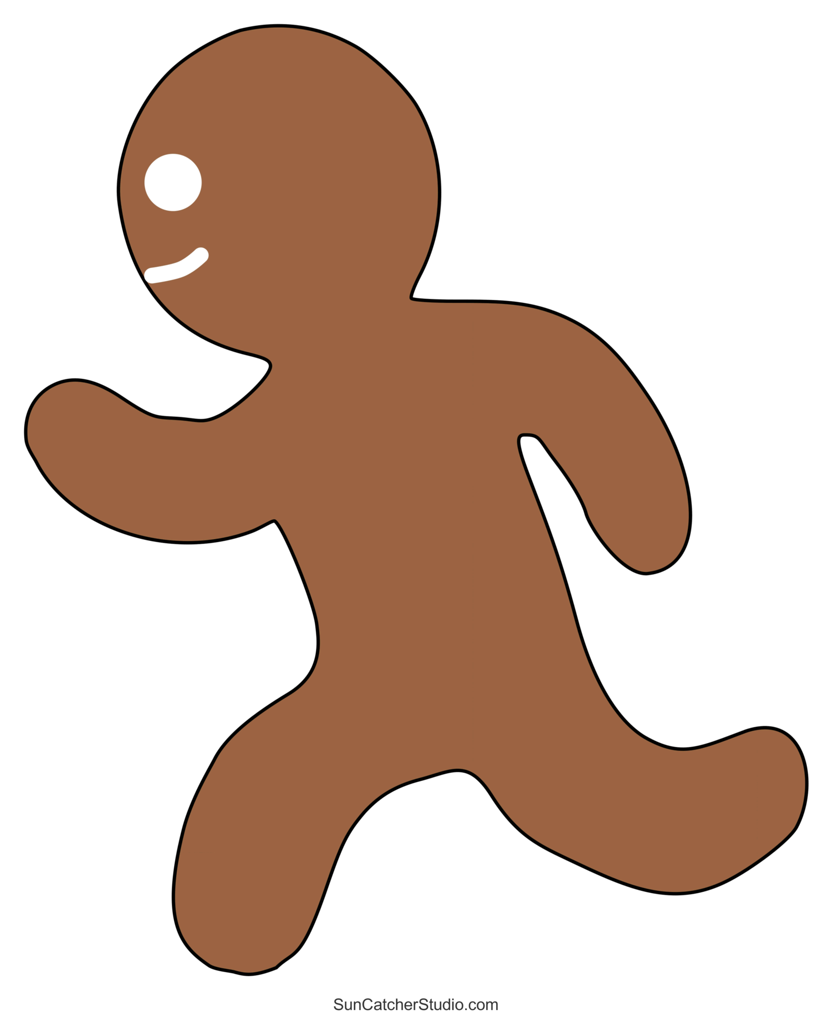 Gingerbread Man Templates Printable Outlines And Patterns Free 