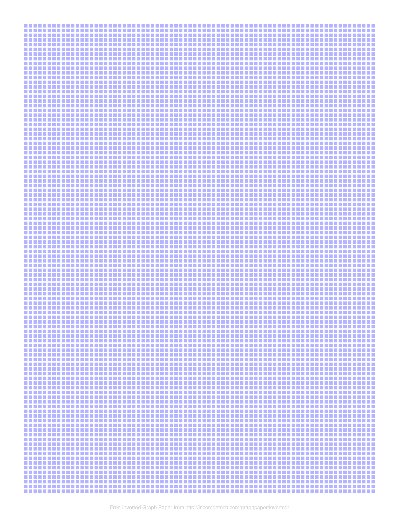Graph Paper Inverted