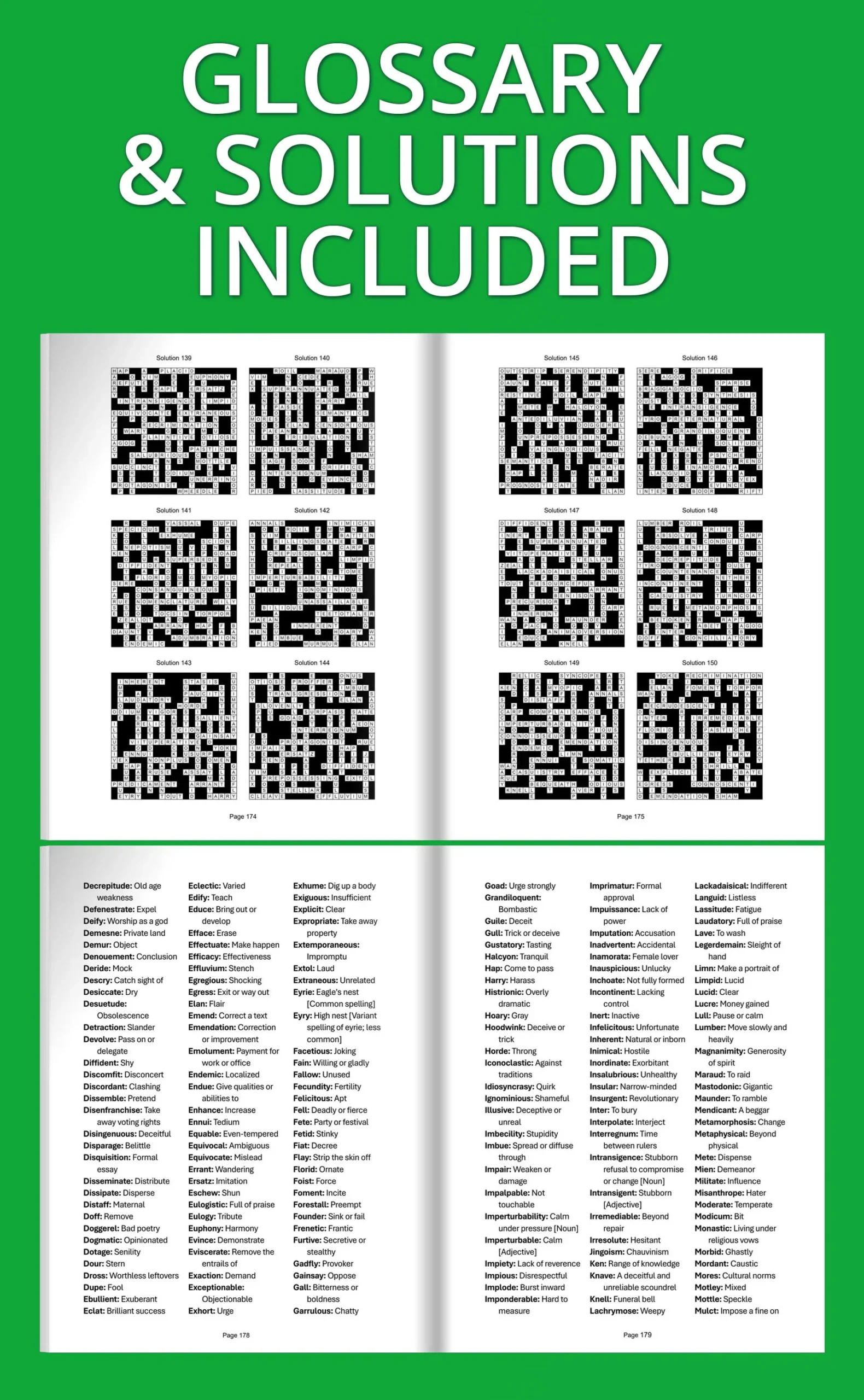 GRE Vocabulary Crossword Puzzles Test Prep PDF Download 150 