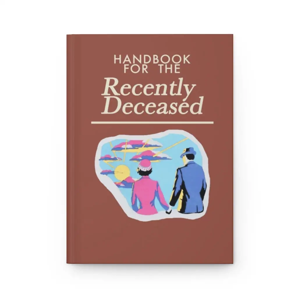 Handbook For The Recently Deceased Svg Etsy