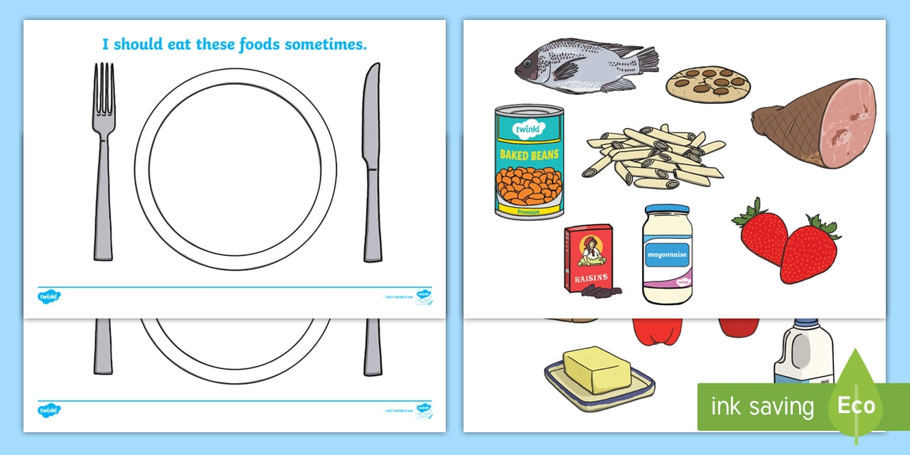 Healthy Eating Sorting Activity