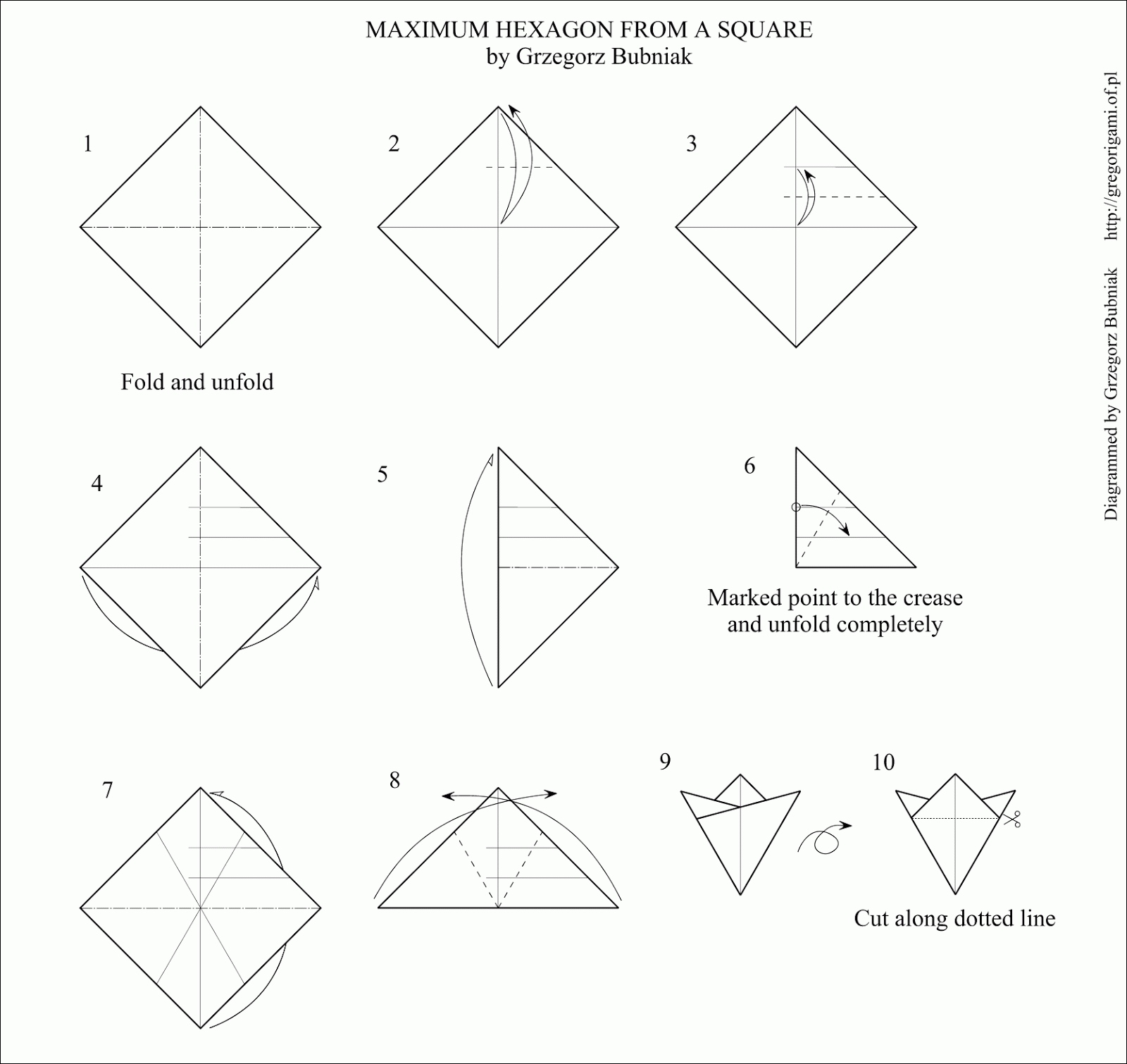 How To Make A Paper Hexagon