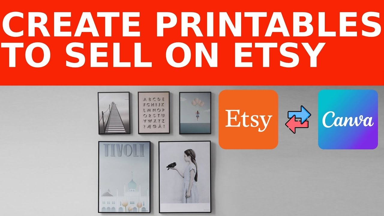 How To Create Printables In Canva To SELL ON ETSY 2025 Full Tutorial