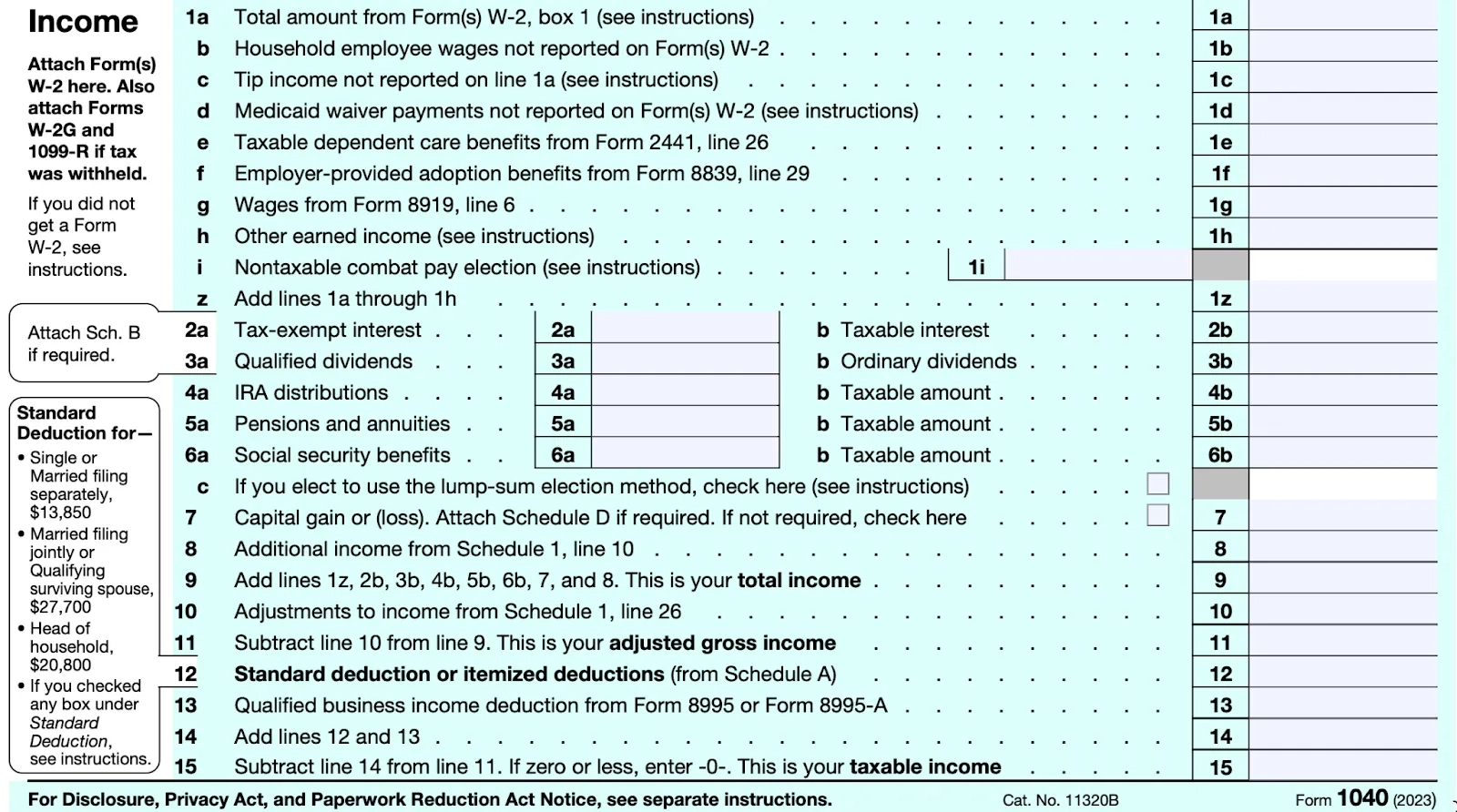 How To Report Qbi Deduction On Irs Form 1040