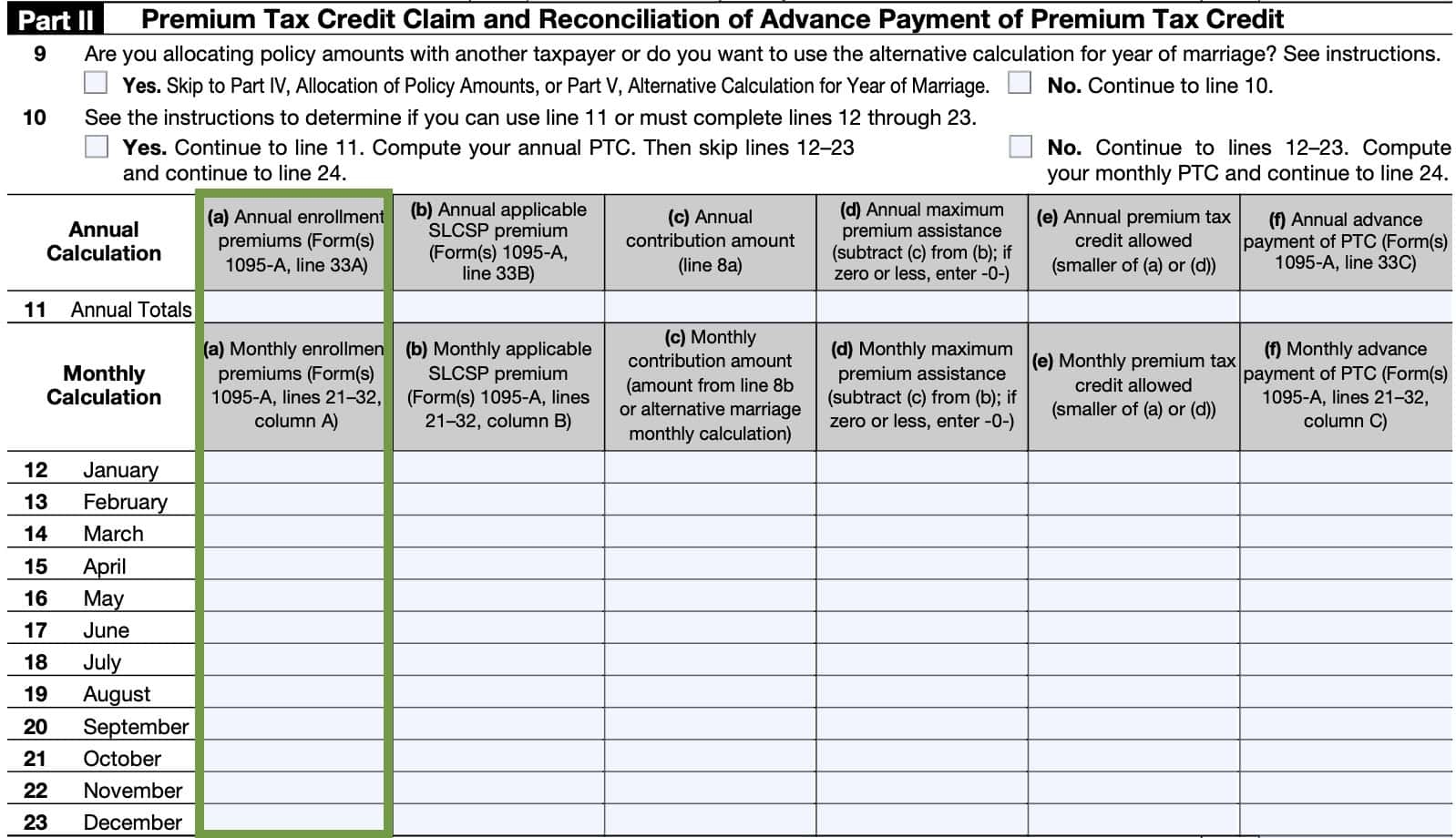 Irs Form 1095a Download