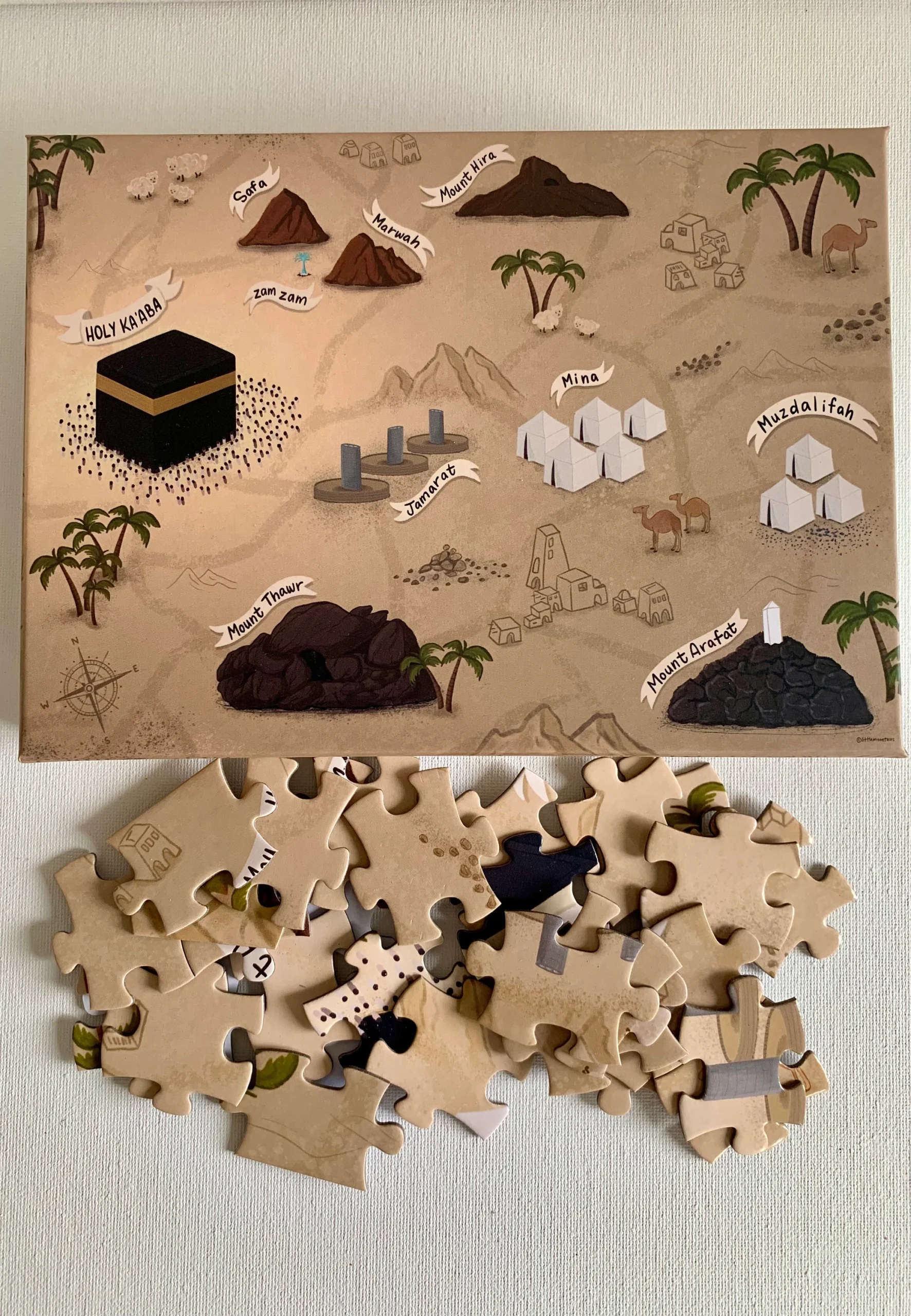 Islamic Puzzles For Kids