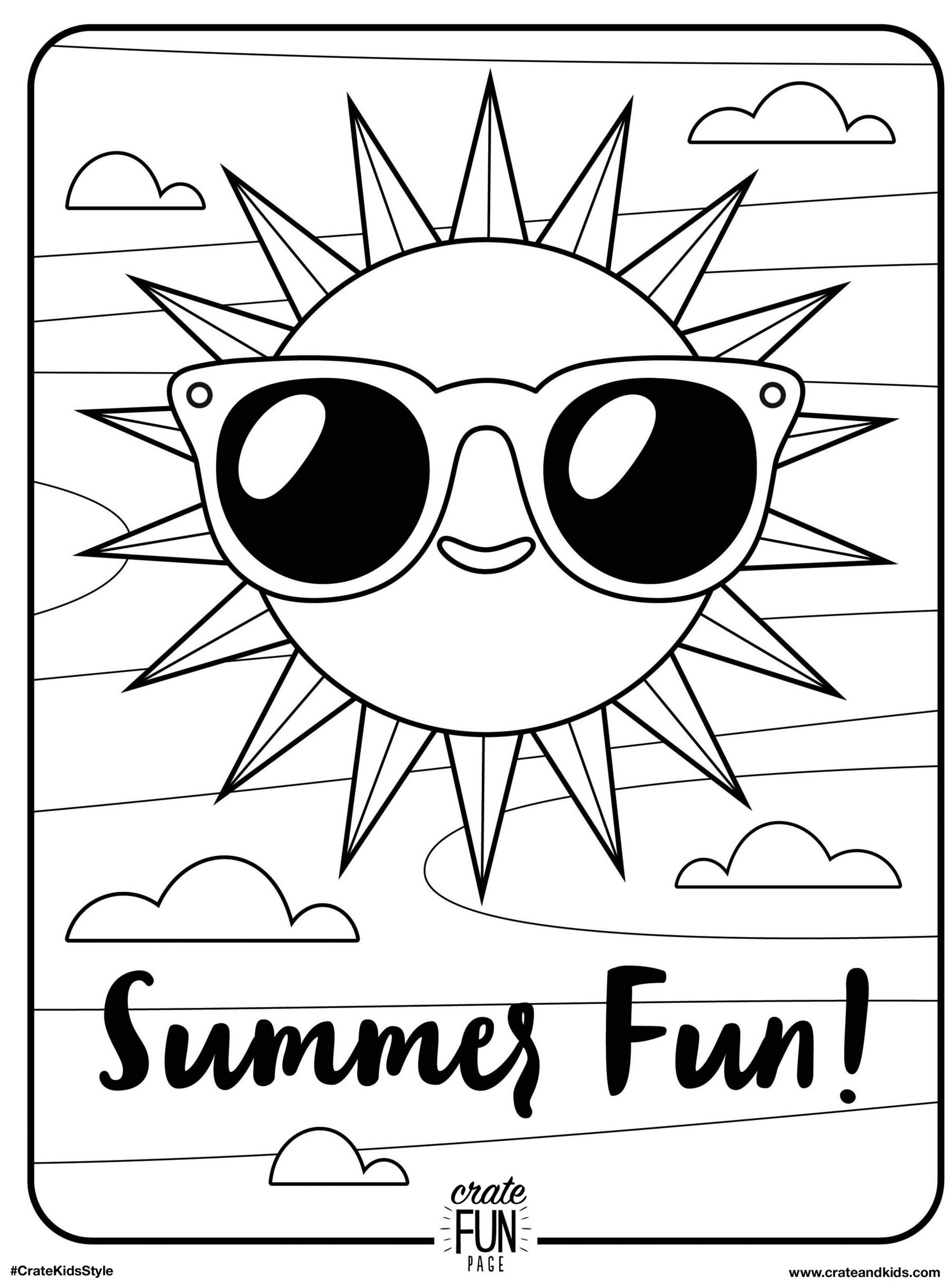 Free Printable Coloring Worksheets For Kids