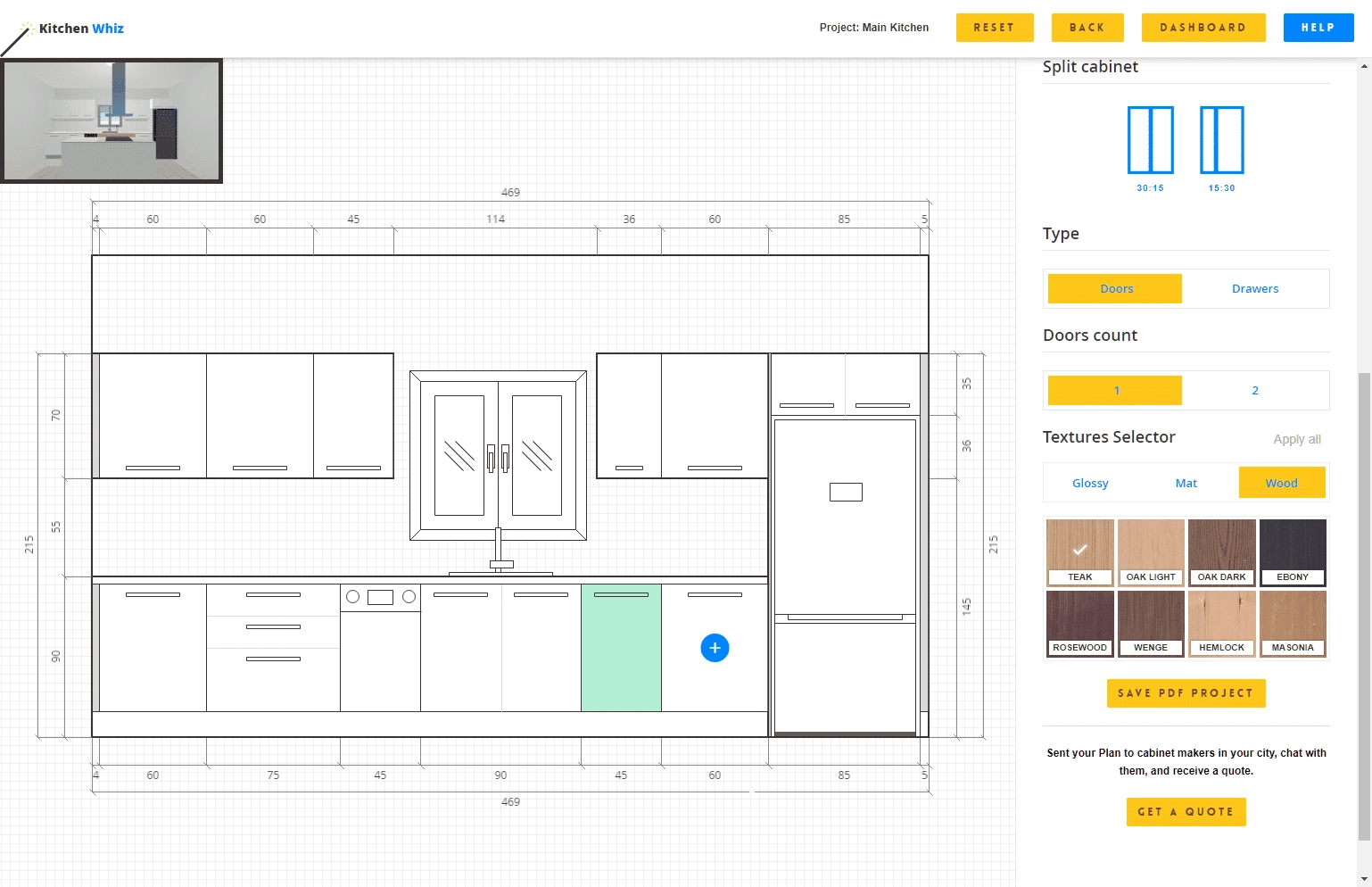 Kitchen Planner Online KitchenWhiz