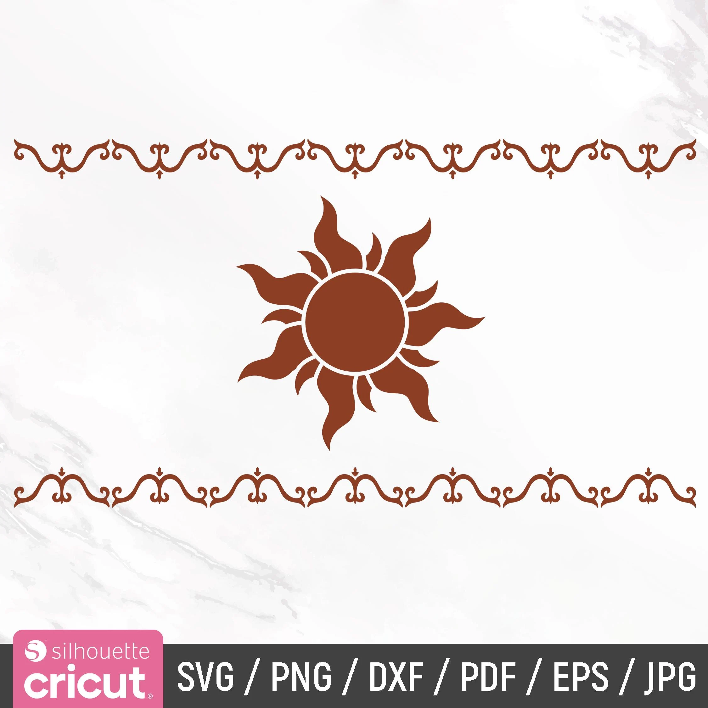 Printable Tangled Lantern Template