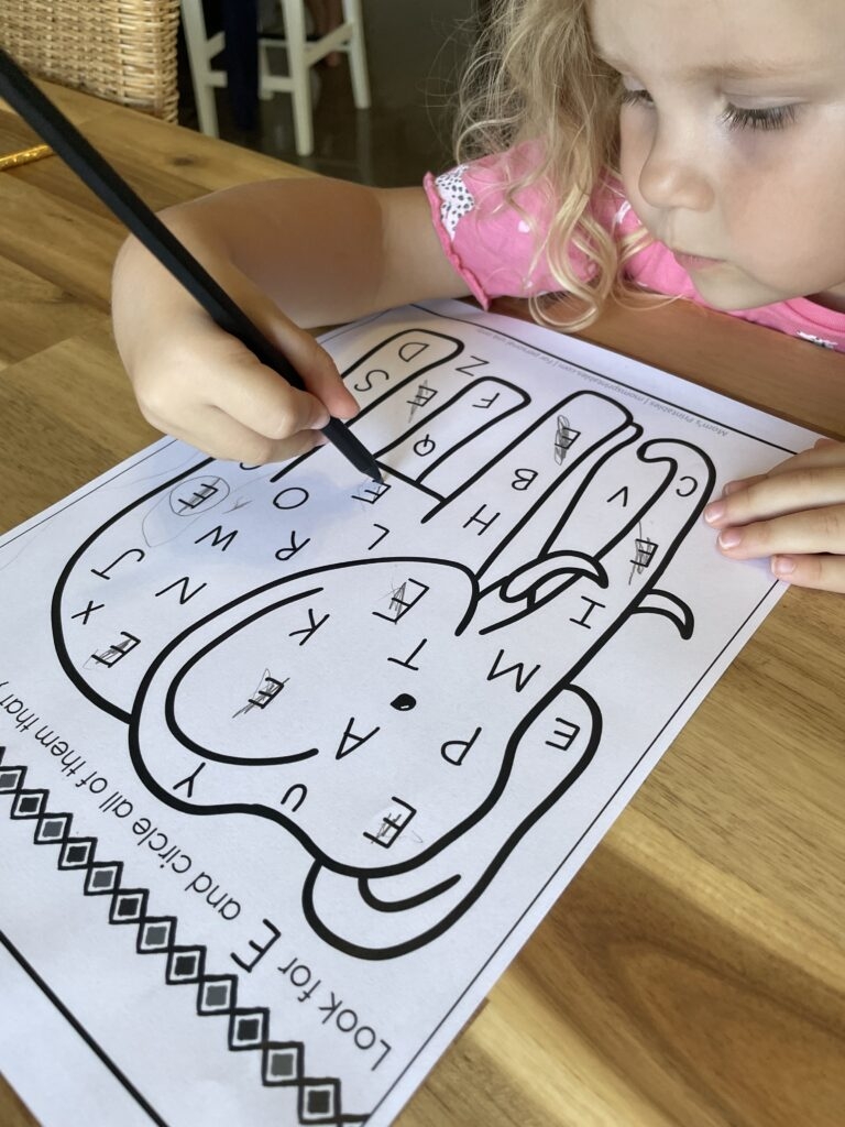 Letter Recognition Worksheets A Z FREE Mom s Printables