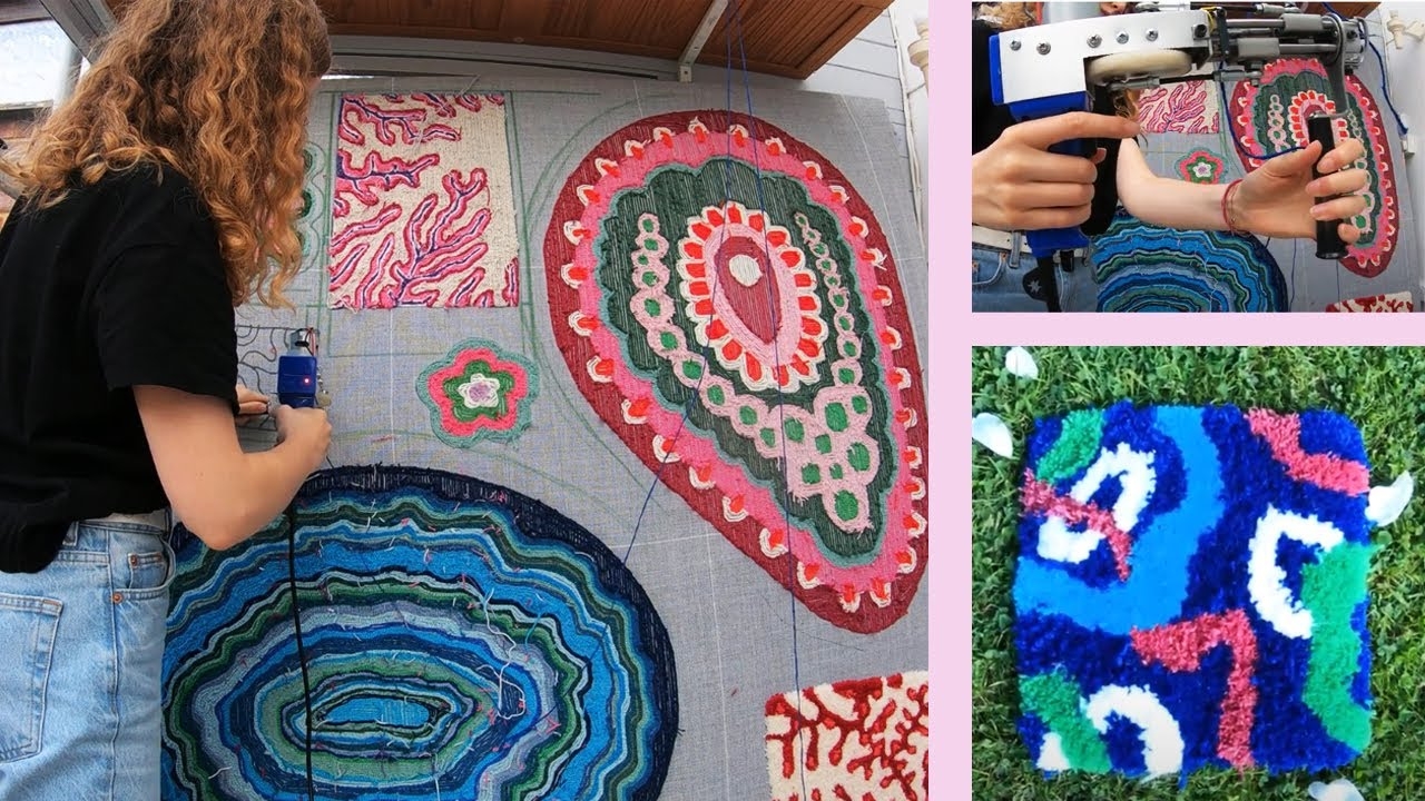 Making A Rug With A Tufting Gun Tutorial How To