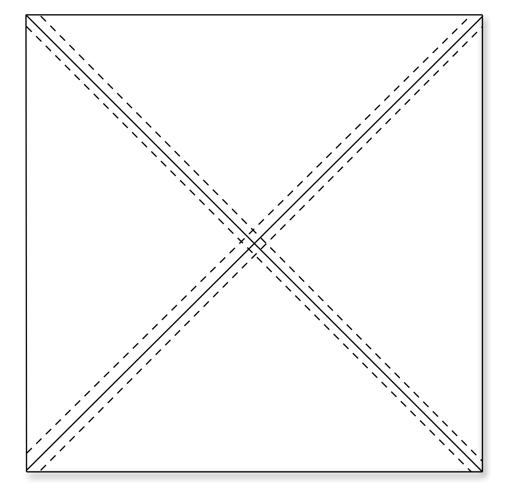 Making Half Square Triangles Hobby Stash
