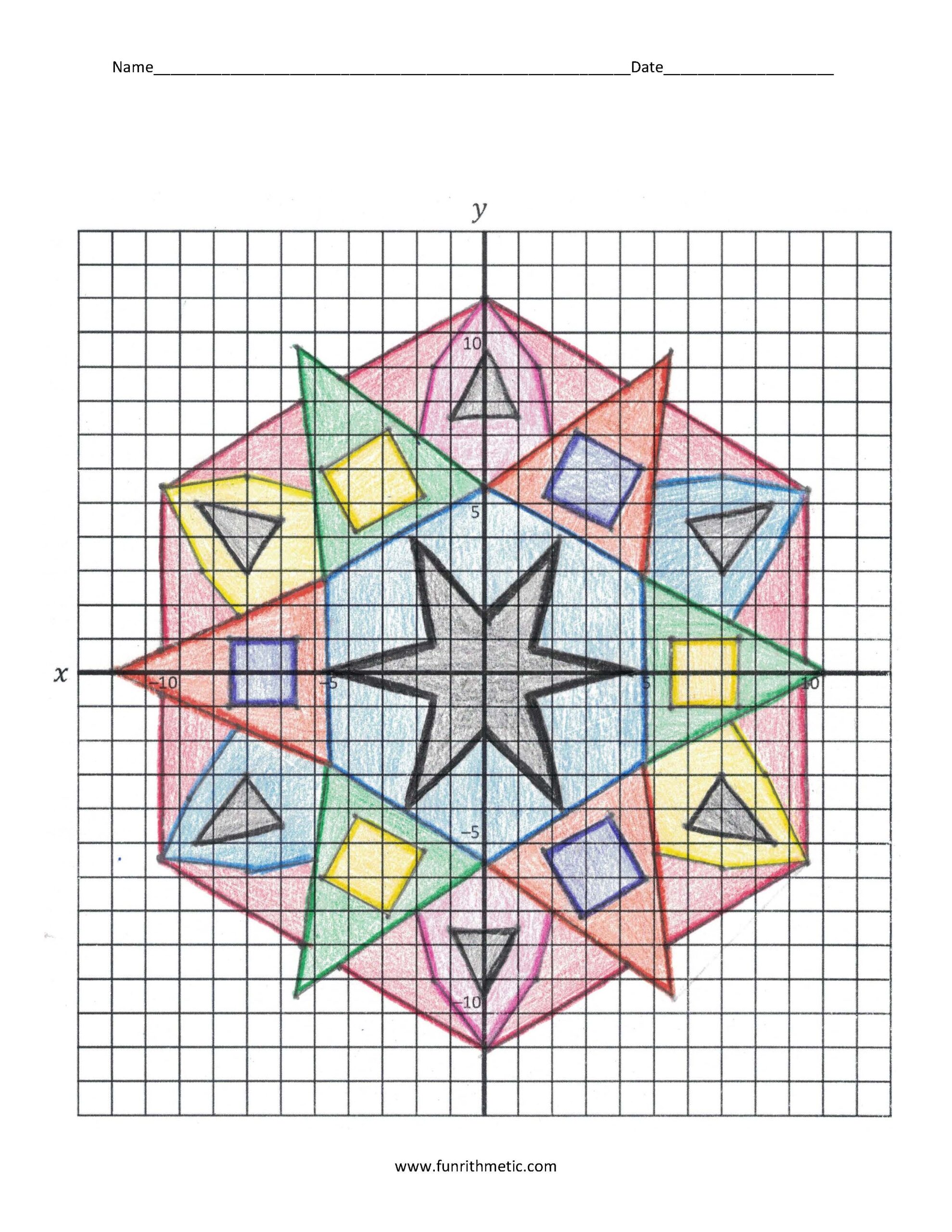 Mandala Coordinate Graphing Picture 2
