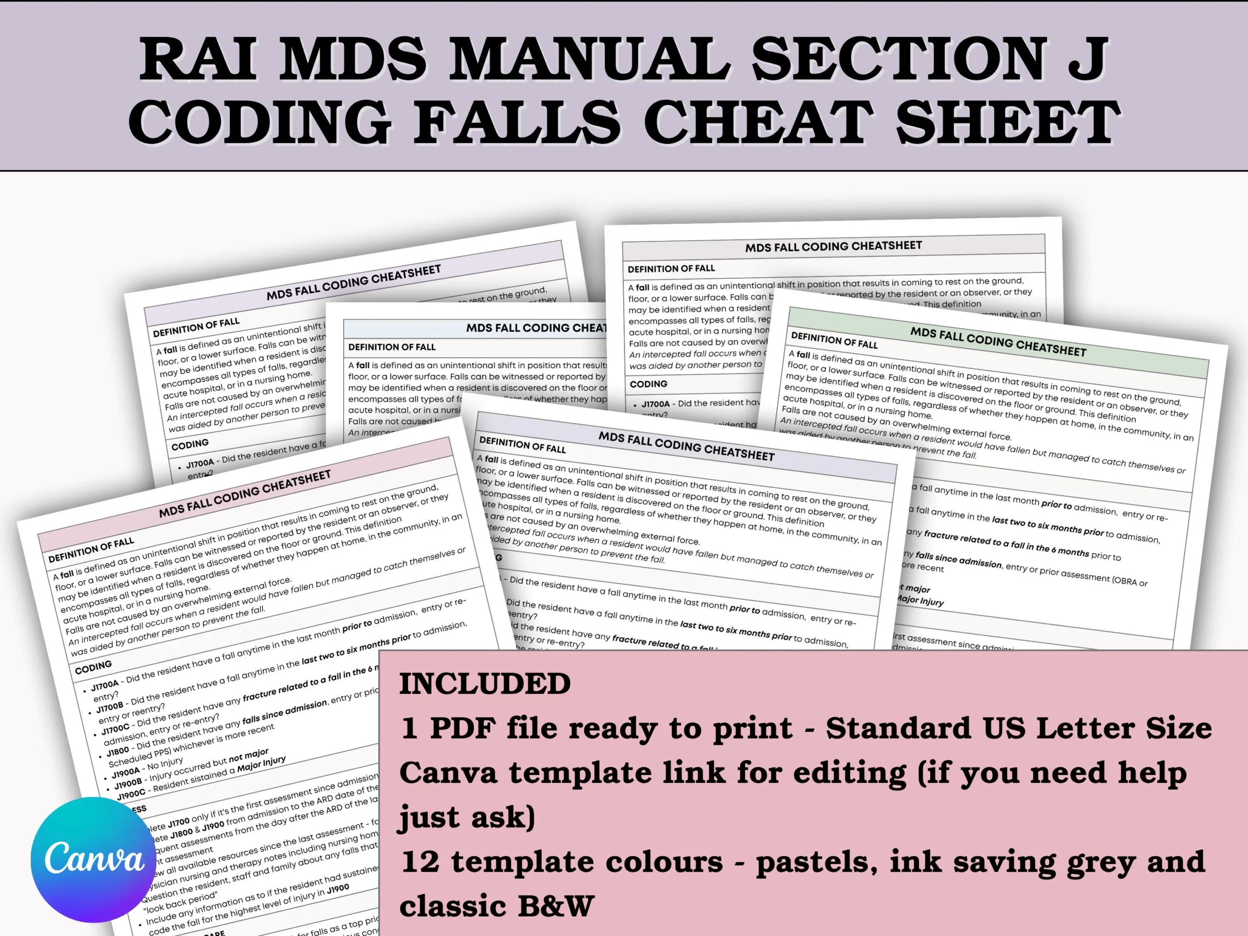 Section F Mds Printable