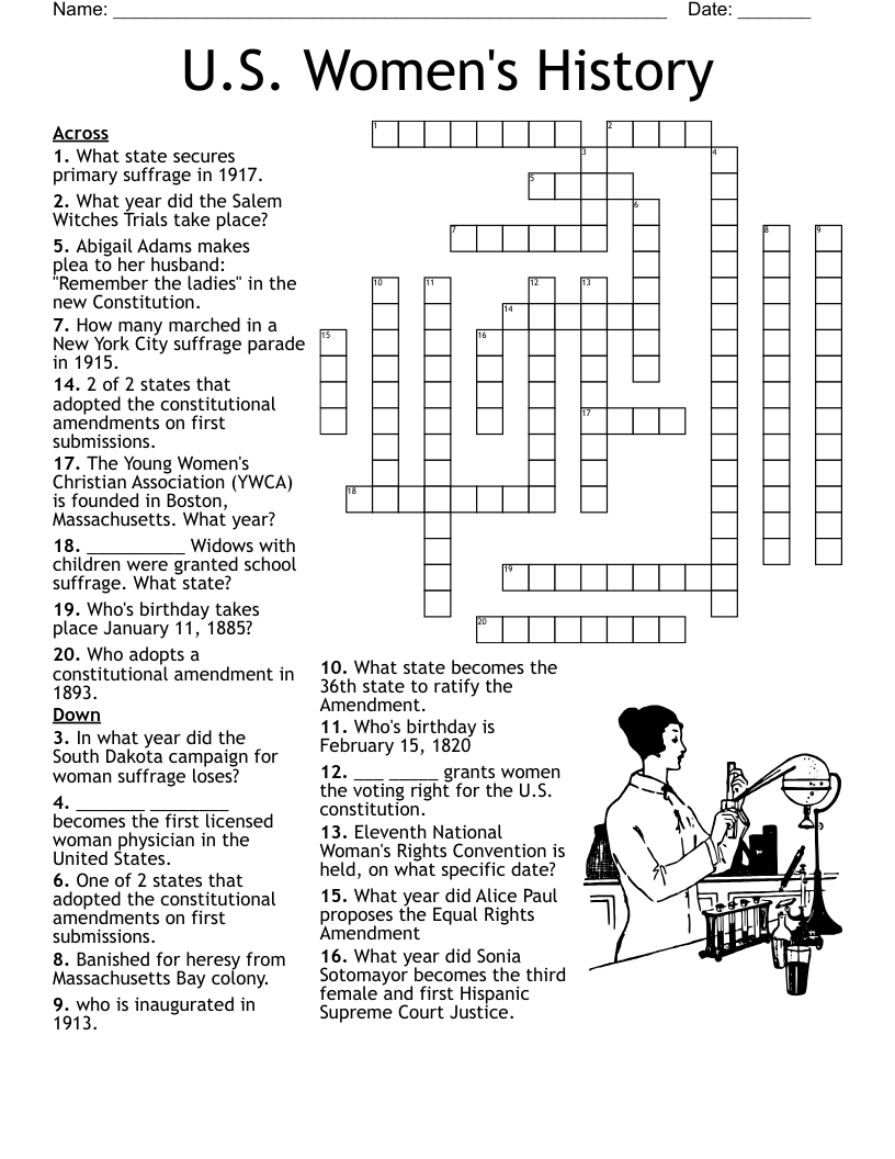 Midwest States Crossword Puzzle WordMint