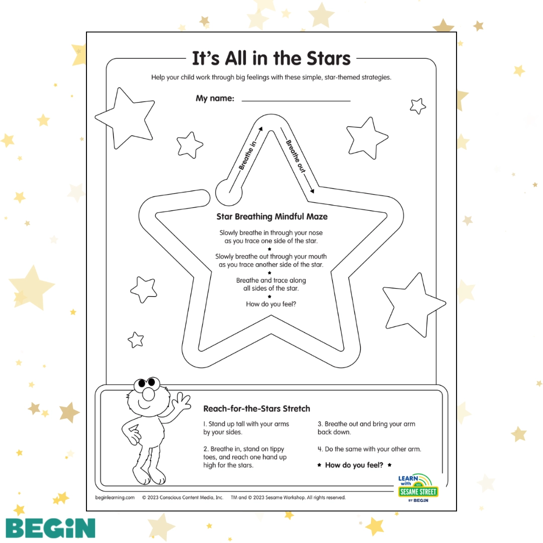 Mindfulness Worksheet For Kids Ages 2 5 Free Printable
