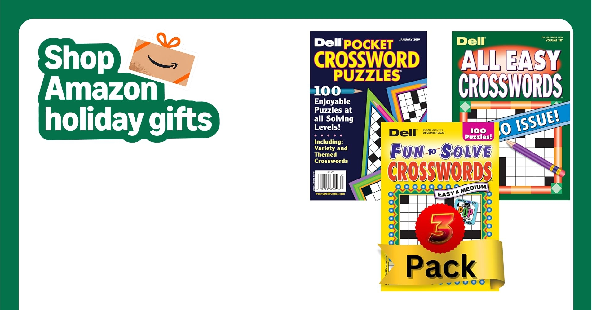 Dell Easy Crosswords Books