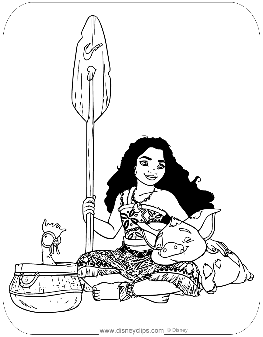 Moana 2 Free Printables
