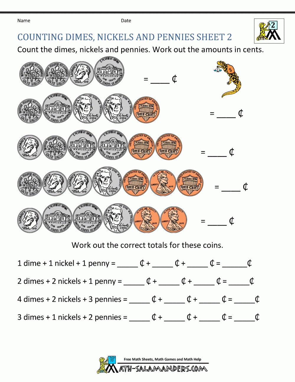 Free Printable 2nd Grade Worksheets Packets