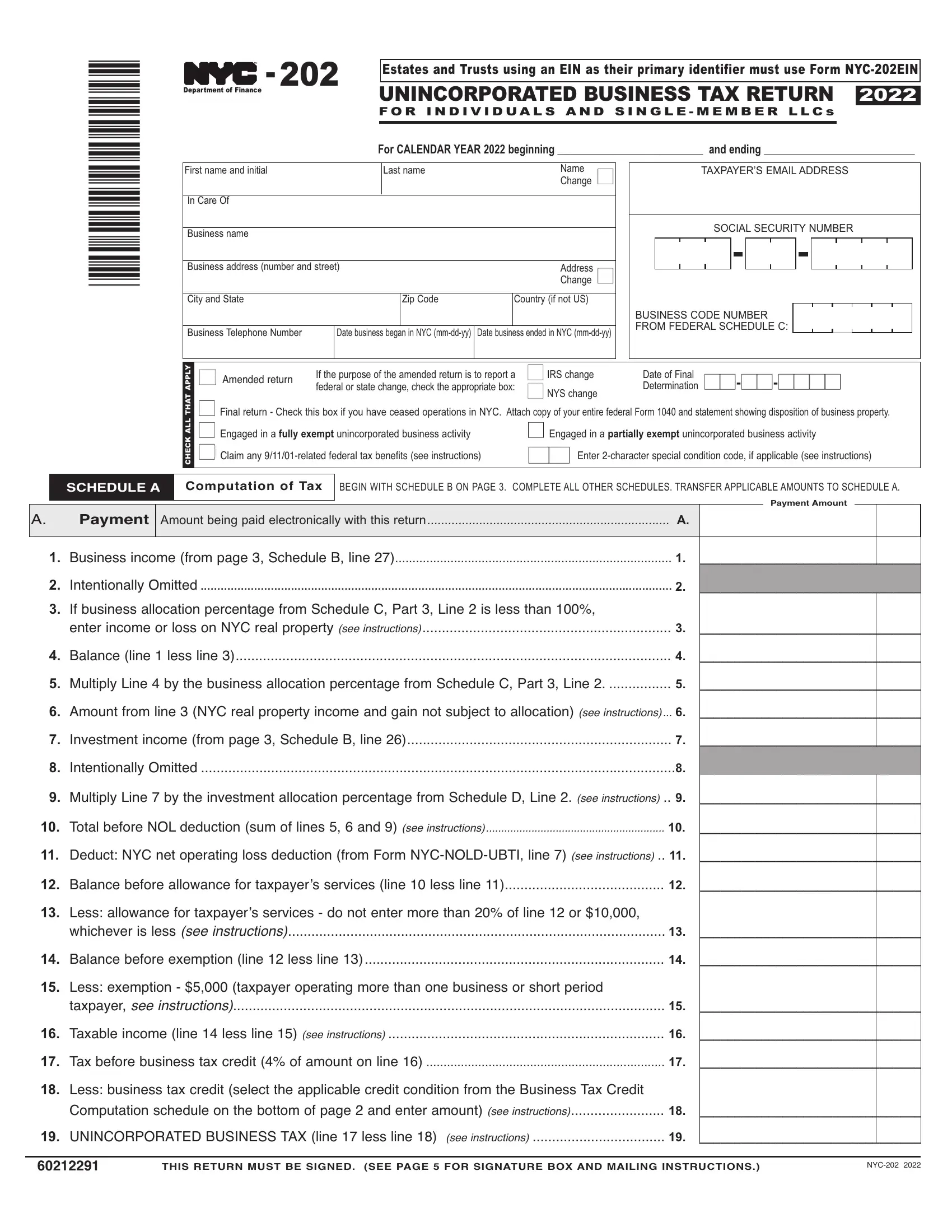 What Is Form 202