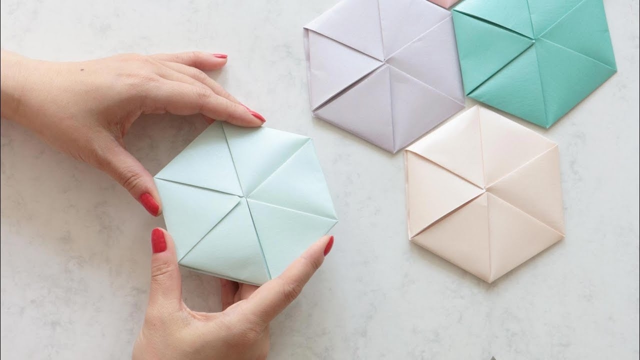 Origami Tutorial Hexagon