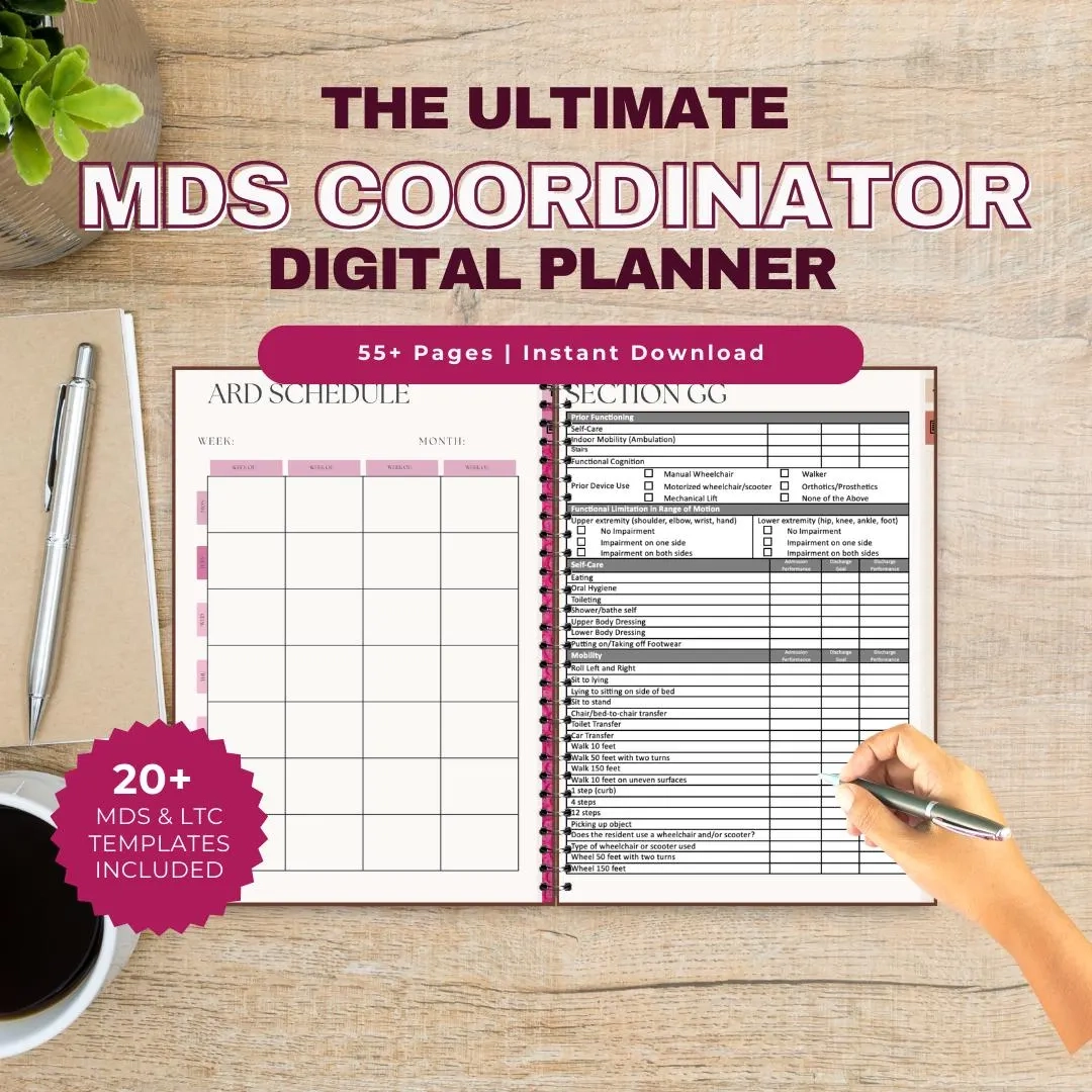 Mds Section J Printable